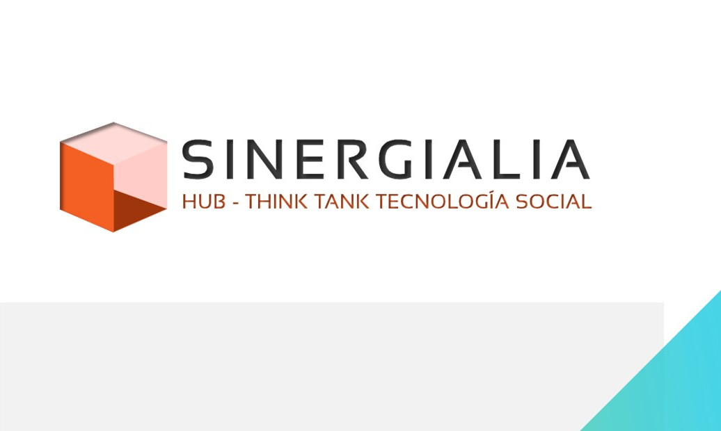 Isologotipo del proyecto Sinergialia, perteneciente al ecosistema de FUNTESO, Fundación Tecnología Social.