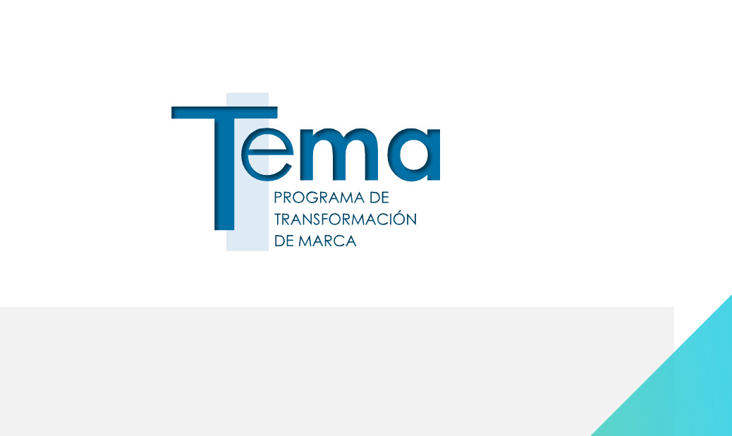 Isologotipo del Programa de Transformación Estratégica de Marca (TEMA), perteneciente al Plan de Partners & Patrocinadores de FUNTESO, Fundación Tecnología Social.